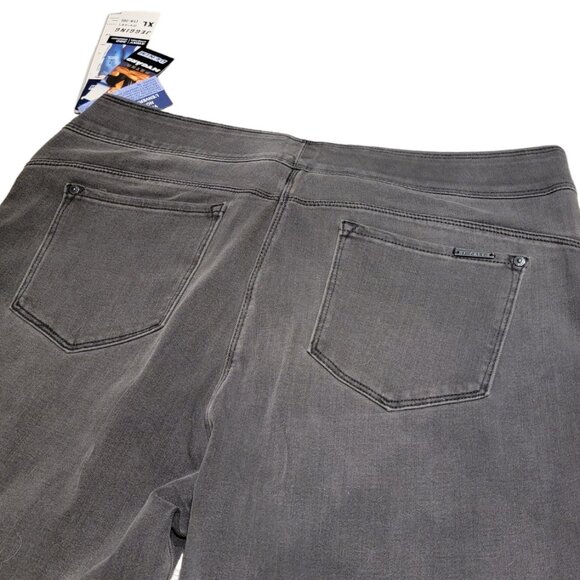 NEW NYGARD XL PLUS SIZED DENIM SKINNY JEGGINGS 18-20 PETITE JEANS NWT - Picture 4 of 8